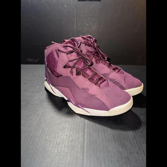 Nike Air Jordan True Flight Burgundy Bord 342964-625 Sz 11 - Picture 2 of 9